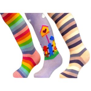 Колготки детские (плюш внутри) для девочек ― Чулочно – носочные изделия оптом в Новосибирске, колготки, носки, чулки, трикотаж