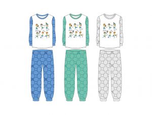 Пижама для мальчика  ― Чулочно – носочные изделия оптом в Новосибирске, колготки, носки, чулки, трикотаж
