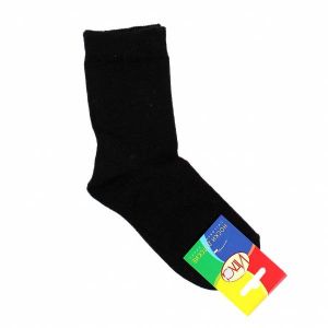 Носки детские (гладкие) черный ― Чулочно – носочные изделия оптом в Новосибирске, колготки, носки, чулки, трикотаж