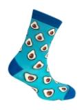 Носки унисекс с рисунком "авокадо" ― Чулочно – носочные изделия оптом в Новосибирске, колготки, носки, чулки, трикотаж