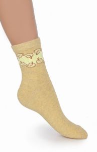 Носки женские плюшевые лён ― Чулочно – носочные изделия оптом в Новосибирске, колготки, носки, чулки, трикотаж