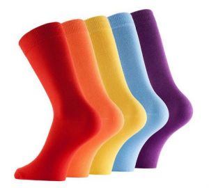 Мужские носки  цветные.  ― Чулочно – носочные изделия оптом в Новосибирске, колготки, носки, чулки, трикотаж
